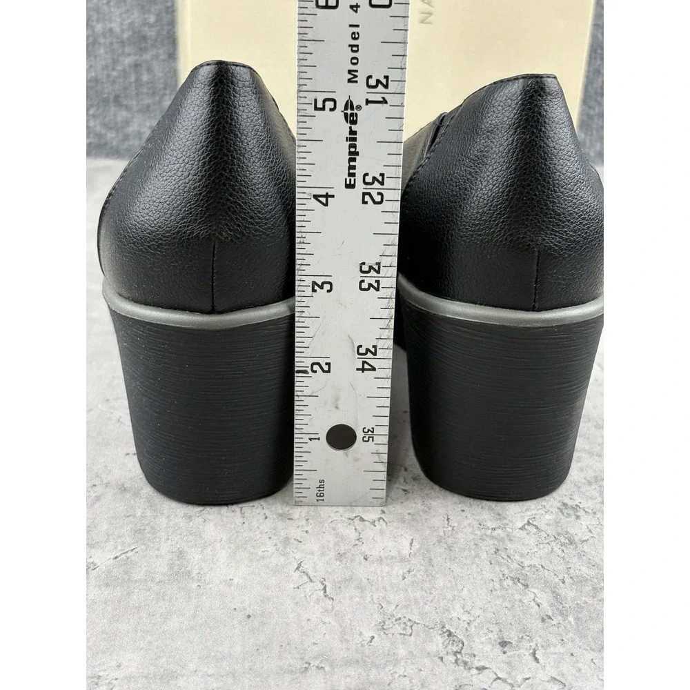 Soul Naturalizer  About Time  Black Closed Toe Wedge Pumps Size 7.5 Wide New